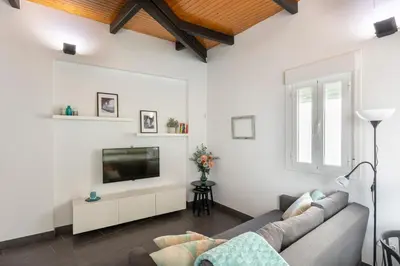 Zona de estar de Terrace & chill Urban Penthouse