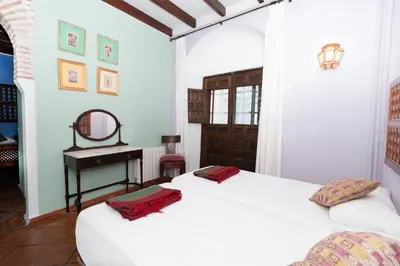 Cama o camas de una habitación en Safestay Cordoba Mezquita Catedral