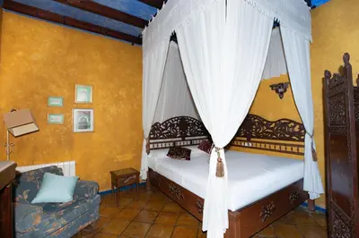 Cama o camas de una habitación en Safestay Cordoba Mezquita Catedral