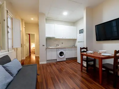 Una cocina o zona de cocina en Green-Apartments Lumbreras