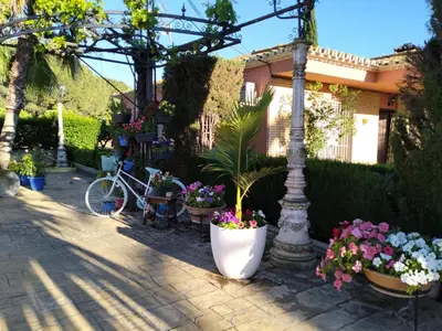 Jardín al aire libre en CASA RURAL SITIO DE CASA NUEVA