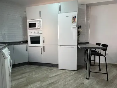Una cocina o zona de cocina en Apartamento La Verdad
