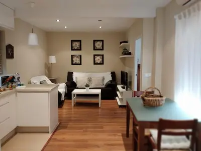 Zona de estar de Luque´s Home By Guimar