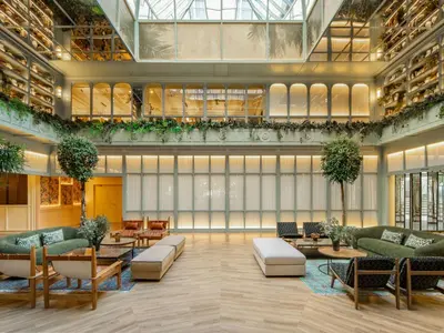 Zona de estar de Only YOU Hotel Sevilla