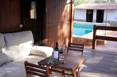 Piscina en o cerca de La Casa de Madera