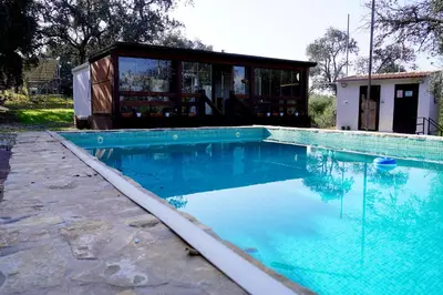 Piscina en o cerca de Casa Mobil-Home