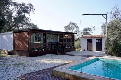 Piscina en o cerca de Casa Mobil-Home