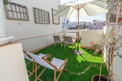 Un patio o zona al aire libre en Judería de Sevilla IV – Luxury Apartments.