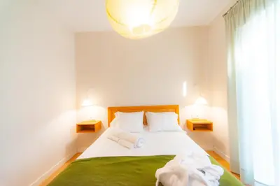 Cama o camas de una habitación en Suites Casa San Mateo