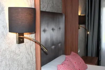 Cama o camas de una habitación en Hotel Oromana