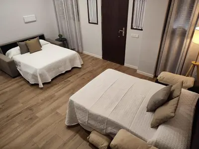 Cama o camas de una habitación en Loft Eyre