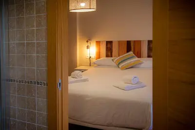 Cama o camas de una habitación en Villa Arroyovil 29 y 30