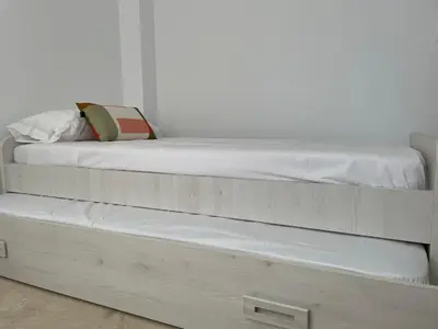 Cama o camas de una habitación en Casa Yaye Écija