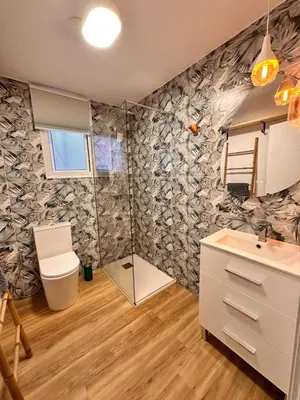 Un baño de Apartamento El Naranjo