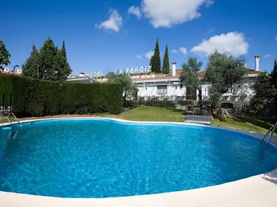 Piscina en o cerca de Hotel la Perdiz