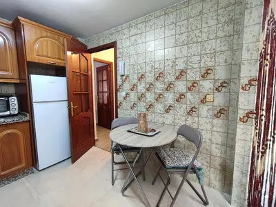 Una cocina o zona de cocina en Apartamento La Muralla de San Lorenzo