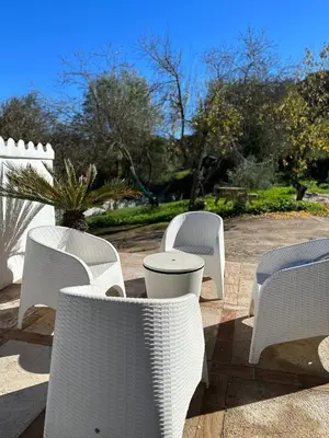 Jardín al aire libre en Pureza del Hueznar