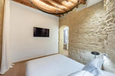 Cama o camas de una habitación en La Posada Del Alma