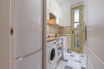 Una cocina o zona de cocina en Beautiful apartment with balcony - Center-1BD1BTH