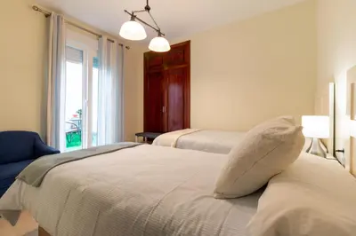 Cama o camas de una habitación en Apartamento centrico Cardenas