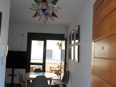 Zona de estar de Apartment in Montilla near Palacio Medinaceli