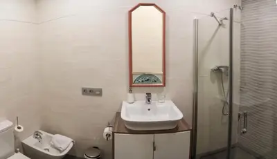 Un baño de SEVITUR Seville Comfort Apartments