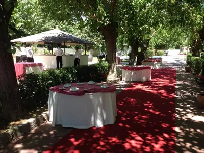 Jardín al aire libre en Hotel Del Val