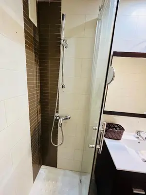 Un baño de Apartamento Obispo Fitero