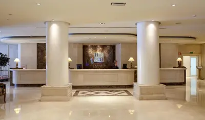 Zona de estar de Hotel Sevilla Center