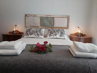 Cama o camas de una habitación en CASA DOROTEO