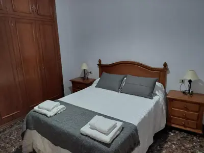 Cama o camas de una habitación en CASA DOROTEO