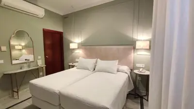 Cama o camas de una habitación en Casa Palacio Don Pedro