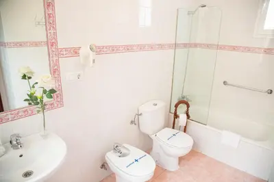 Un baño de Casa Palacio Don Pedro