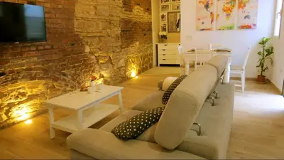 Zona de estar de Apartamento Casa Mozárabe