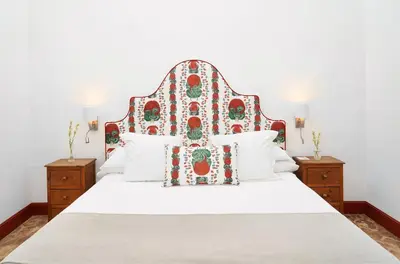 Cama o camas de una habitación en Monasterio de San Francisco