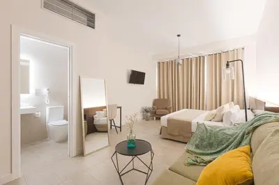 Zona de estar de AACR Hotel Monteolivos