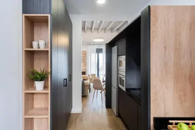 Una cocina o zona de cocina en One&lux Puerta Osario