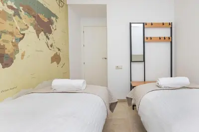 Cama o camas de una habitación en BHost - La Catedral