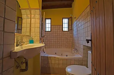 Un baño de Villa La Torre Rocabella