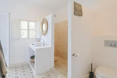 Un baño de Casa Olivo
