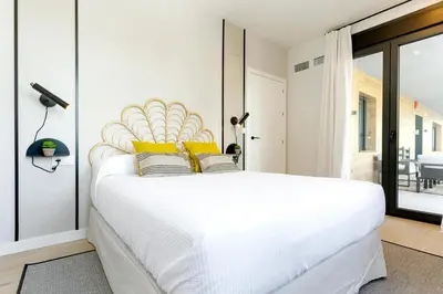 Cama o camas de una habitación en Genteel Home Arruzafa