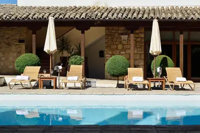 Piscina en o cerca de Hotel Puerta de la Luna