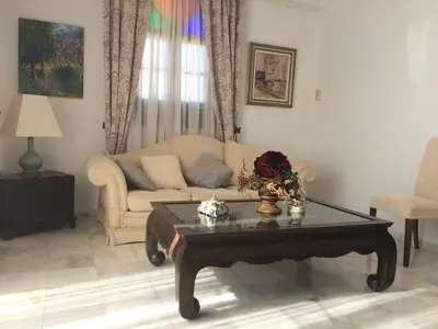 Zona de estar de Hacienda Los Jinetes