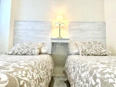 Cama o camas de una habitación en Apartamento Puerta Cerrada