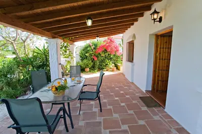 Un balcón o terraza de Villa La Solana Rocabella