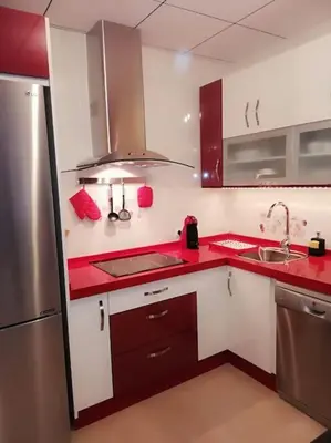 Una cocina o zona de cocina en Caño de Hierro