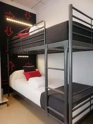 Cama o camas de una habitación en Caño de Hierro
