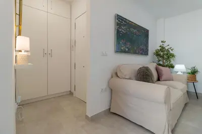 Zona de estar de Precioso apartamento junto al Palacio de Orive