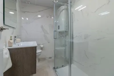 Un baño de Precioso apartamento junto al Palacio de Orive
