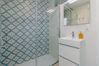 Un baño de Precioso apartamento junto al Palacio de Orive
